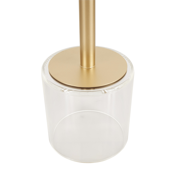 9th & Pike® Modern Clear Acrylic Plastic Accent Table