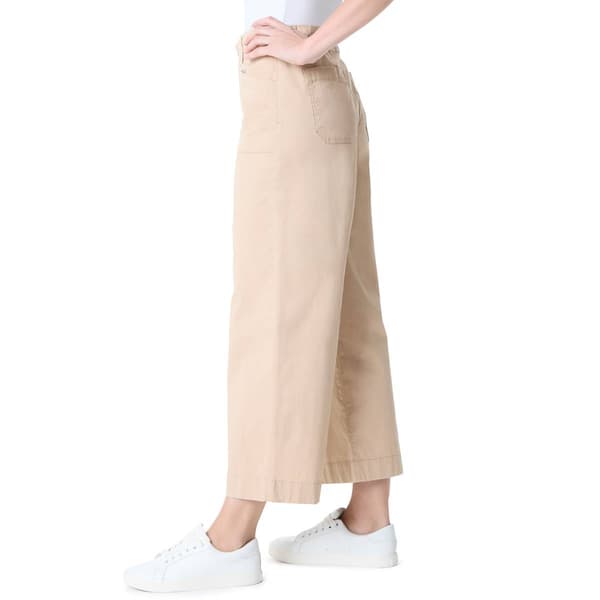 Womens Gloria Vanderbilt Solid Wide Leg Jeans w/ Patch Pockets