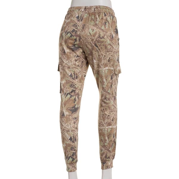 Juniors No Comment Ultra Soft Light Weight Camo Cargo Joggers