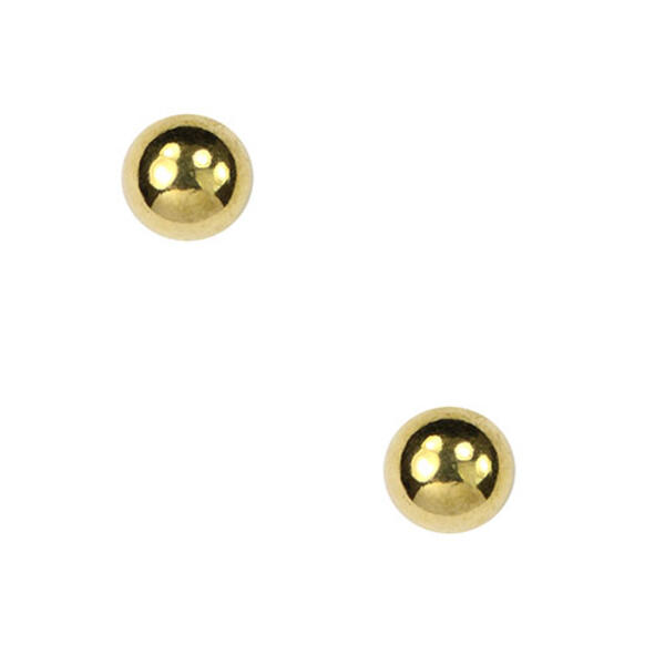 Anne Klein Gold-Tone Stud Pierced Earrings - image 