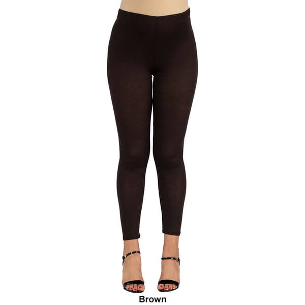 Plus Size 24/7 Comfort Apparel Maternity Leggings