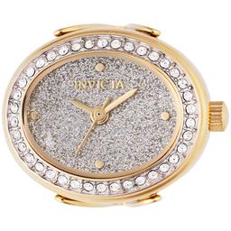 Womens Invicta Two-Tone Dial Quartz Mini Ring Watch - 49599