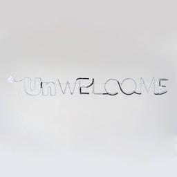 National Tree 50in. Halloween Unwelcome Neon Style Sign