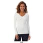 Womens Cuddl Duds&#174; Softwear w/Stretch Long Sleeve Thermal Top - image 5