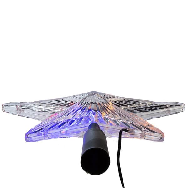 Kurt Adler 8.5in. LED Color-Changing Light Star Treetop