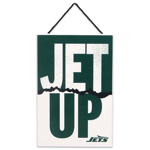 Open Road Small Hanging Wood Jets Slogan - image 