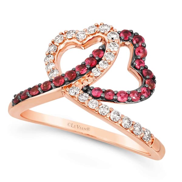Le Vian(R) 14kt. Strawberry Gold(R) Passion Ruby(tm) Statement Ring - image 