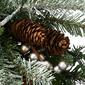National Tree 24in. LED Snowy Morgan Spruce Wreath - image 3
