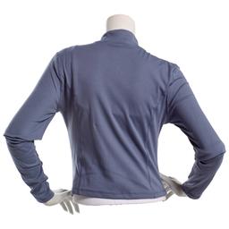 Juniors Cotton Candy Butter Double Zip Mock Neck Jacket