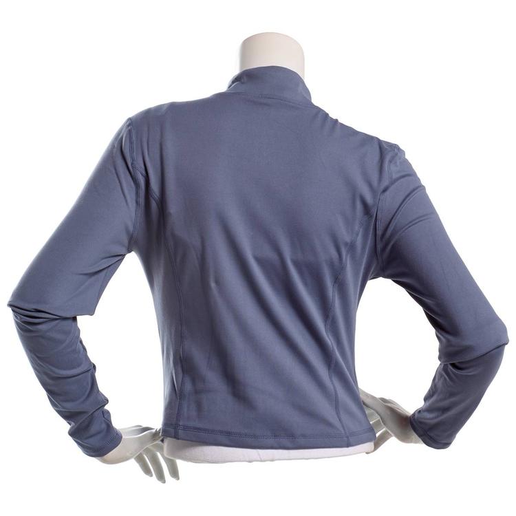 Juniors Cotton Candy Butter Double Zip Mock Neck Jacket