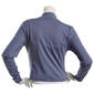 Juniors Cotton Candy Butter Double Zip Mock Neck Jacket - image 3