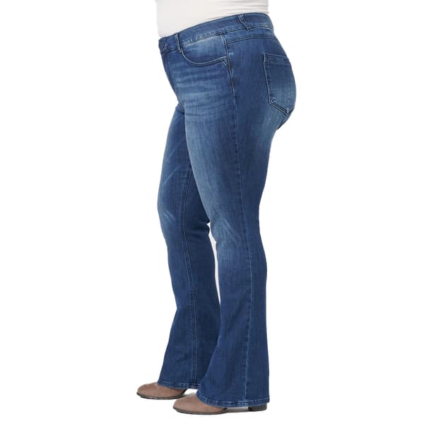 Plus Size Democracy "Ab" Solution Bootcut Pants