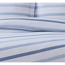 Truly Soft Waffle Stripe 3pc. Reversible Duvet Cover Set