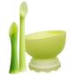 Olababy 3pc. First Training Steam Bowl and Spoon Set - Mint - image 1