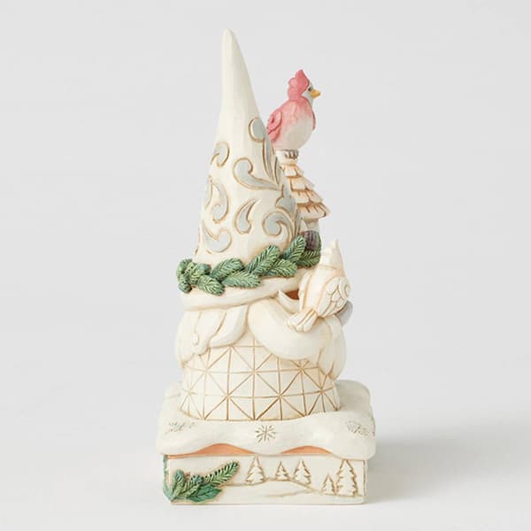 Jim Shore Woodland Glen Gnome w/ Birdhouse Christmas Figurine