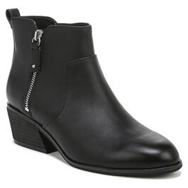 Womens Dr. Scholl's Lawless Faux Leather Western Ankle Boots