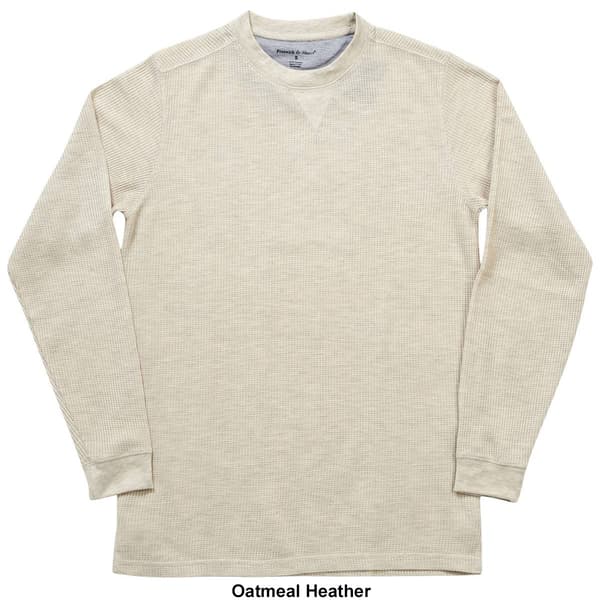 Mens Preswick & Moore Long Sleeve Thermal Crew Neck Sleep Shirt