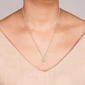 Nova Star® Lab Grown Diamon Two-Tone Double Heart Pendant - image 5