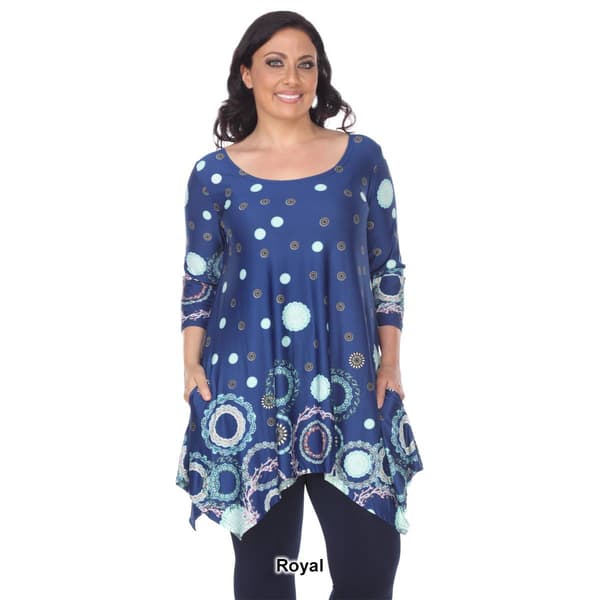 Plus Size White Mark Erie Tunic