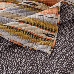 Greenland Home Fashions™ Painted Desert Reversible Quilted Throw