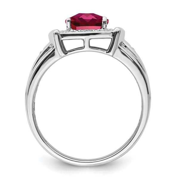 Mens Gentlemen’s Classics™ 14kt. White Gold 2 1/3ctw. Ruby Ring