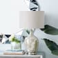 9th & Pike&#174; Silver Glass Table Lamp with Linen Shade - image 2
