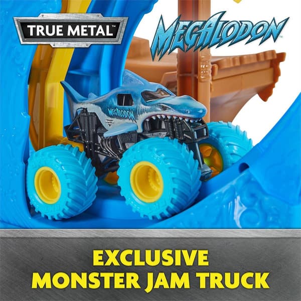 Spin Master Monster Jam Megalodon Loop of Doom Stunt Playset