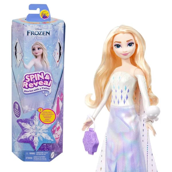 Elsa Fashion Spin & Reveal Doll
