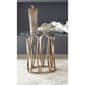 Coaster Monett Chocolate Chrome Round End Table - image 1