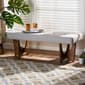 Baxton Studio Theo Bench - image 5
