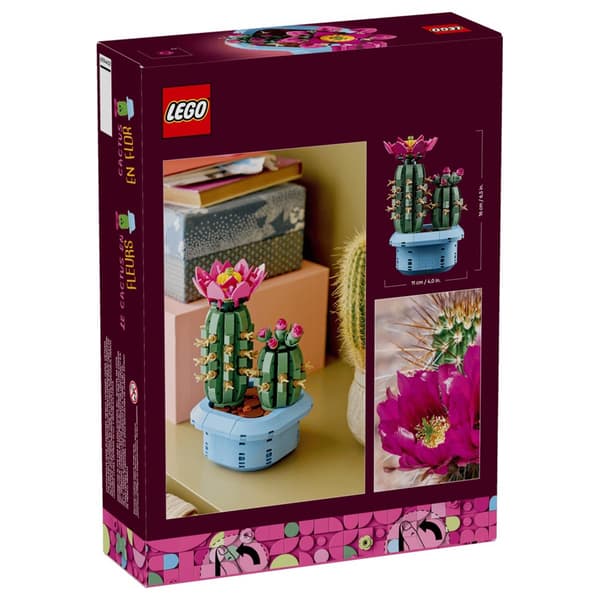 LEGO® Botanicals Flowering Cactus Building Kit