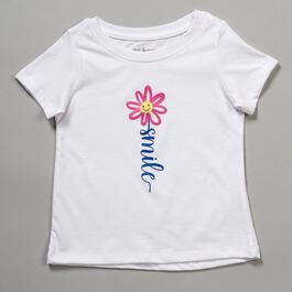 Toddler Girl Tales & Stories Short Sleeve Smile Graphic Tee