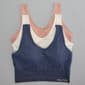 Plus Size Nautica 3pk. Seamless Lounge Bras NT8487 - image 2