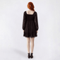 Juniors Jolt Long Sleeve Chiffon Burnout Jacquard A-Line Dress - image 3