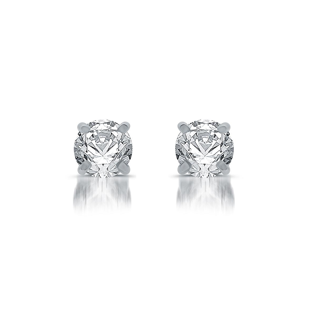 Nova Star(R) 1ctw. Lab Grown Diamond Prong Set Stud Earrings