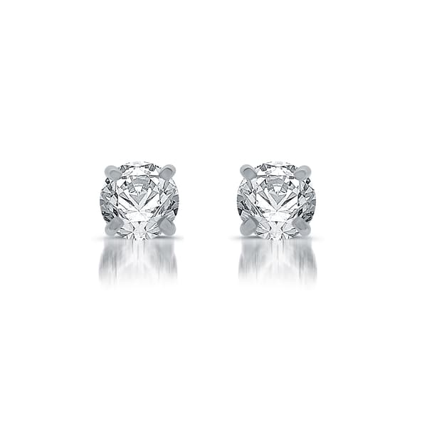 Nova Star&#40;R&#41; 1ctw. Lab Grown Diamond Prong Set Stud Earrings - image 