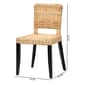 bali & pari Dermot Modern Bohemian Natural Rattan Dining Chair - image 7