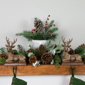 Northlight 12in. Frosted Pine & Berries Floral Arrangement - image 2