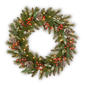 National Tree 30in. Frosted Pine Berry Collection Wreath - image 1