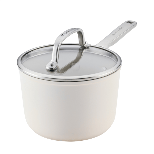 KitchenAid® Hard-Anodized Ceramic Induction 2qt Saucepan w/ Lid