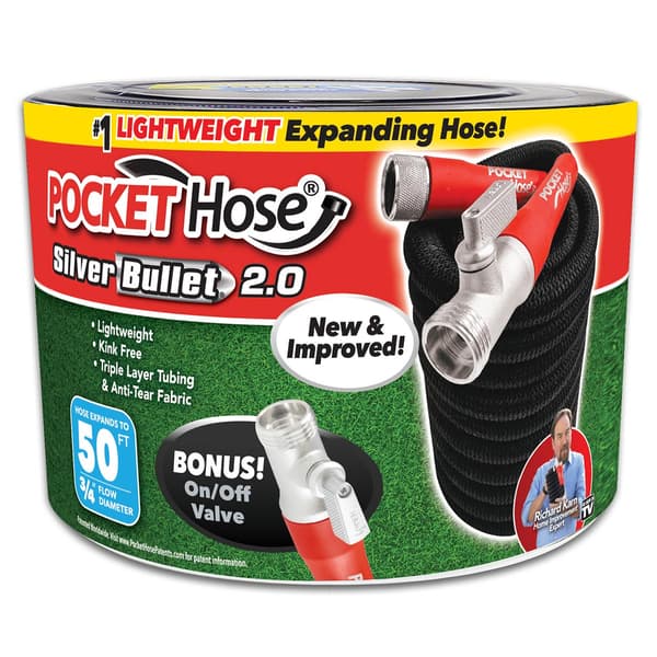 As Seen On TV Silver Bullet 2.0 50ft. Hose - image 