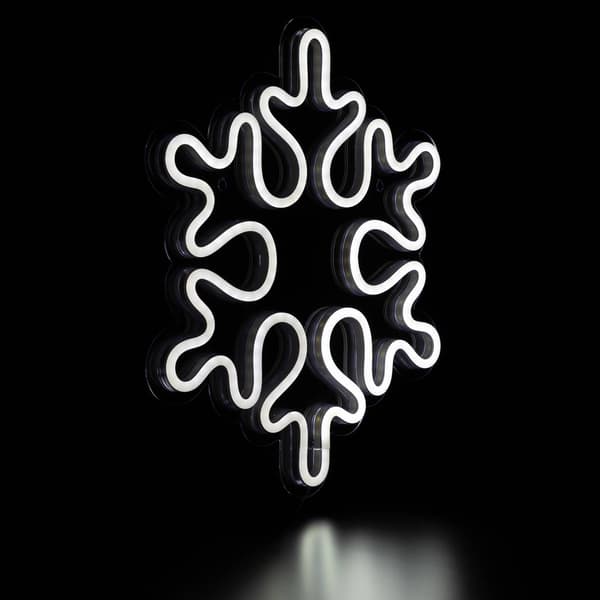 Northlight Seasonal 15in. LED Snowflake Christmas Window Décor