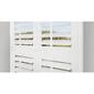 Faux Wood Plantation Shutter Kit - 27-29x54in. - 31-33x60in. - image 7