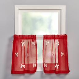 No. 918 Ava Bow Tier Curtain