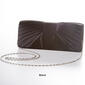 Sasha Satin Chic Pleated Clutch - image 2