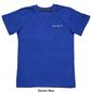Mens Spyder Ribbed Crew Neck Solid Short Sleeve Tee - image 2