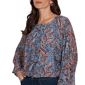 Petite Skye’s the Limit Urban Heirloom Paisley Blouse - image 5