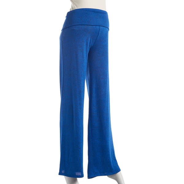 Womens Maternity Due Time Wide Leg Fold Over Lounge Pants