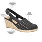 Womens Easy Street Taffy Slingback Espadrilles Wedges Sandals - image 8
