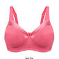 Womens Bestform Satin Trim Wire-Free Cotton Bra 5006715 - image 2